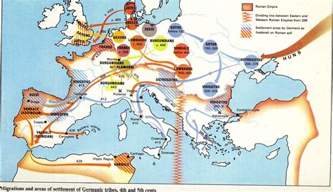 Hunic Invasion ja Sarmatin Kansainvaellus, germaanien muuttoliike 400-luvun Venäjällä